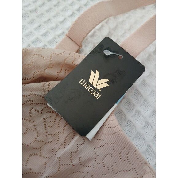 NEW TAG! WACOAL 38C VALERIAN Beige 'INSIDE JOB' UNDERWIRE BRA #855345 $72.00 - Picture 2 of 6
